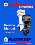 1994 175HP E175EXER Evinrude outboard motor Service Manual