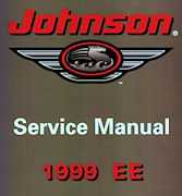 1999 25HP J25R3EE Johnson outboard motor Service Manual
