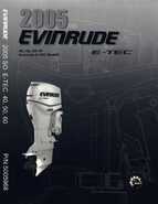 60HP 2005 E60WDRLSOS Evinrude outboard motor Service Manual