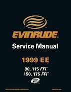1999 150HP E150FCXEE Evinrude outboard motor Service Manual
